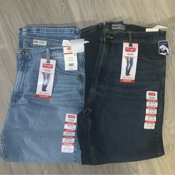 NWT MENS WRANGLER JEANS (2) - Picture 1 of 2